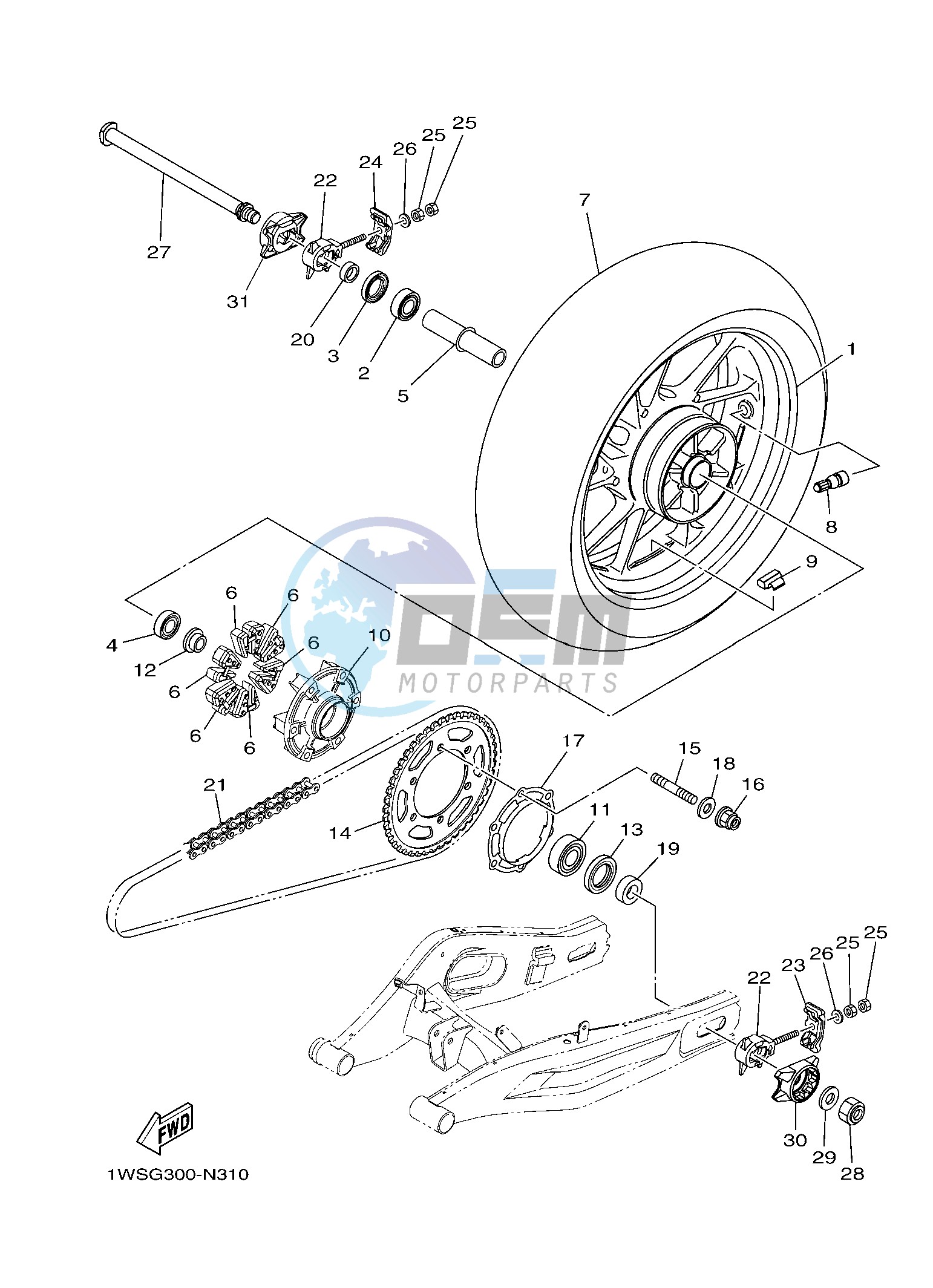 REAR WHEEL