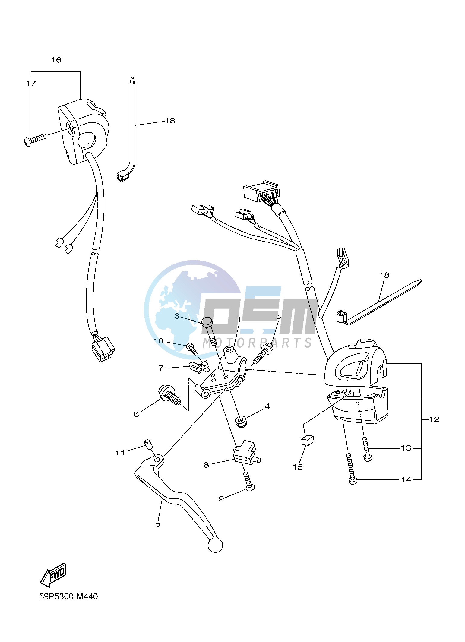 HANDLE SWITCH & LEVER