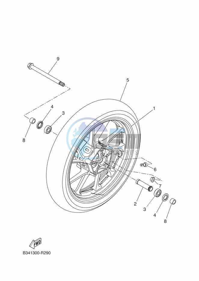 FRONT WHEEL