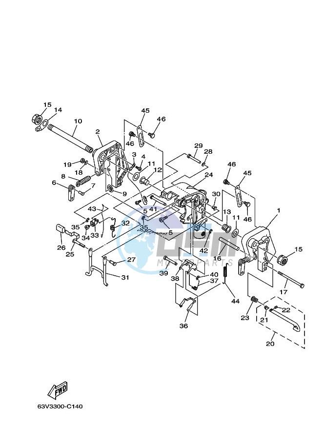 FRONT-FAIRING-BRACKET