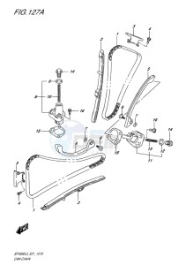 SFV 650 ABS GLADIUS EU drawing CAM CHAIN