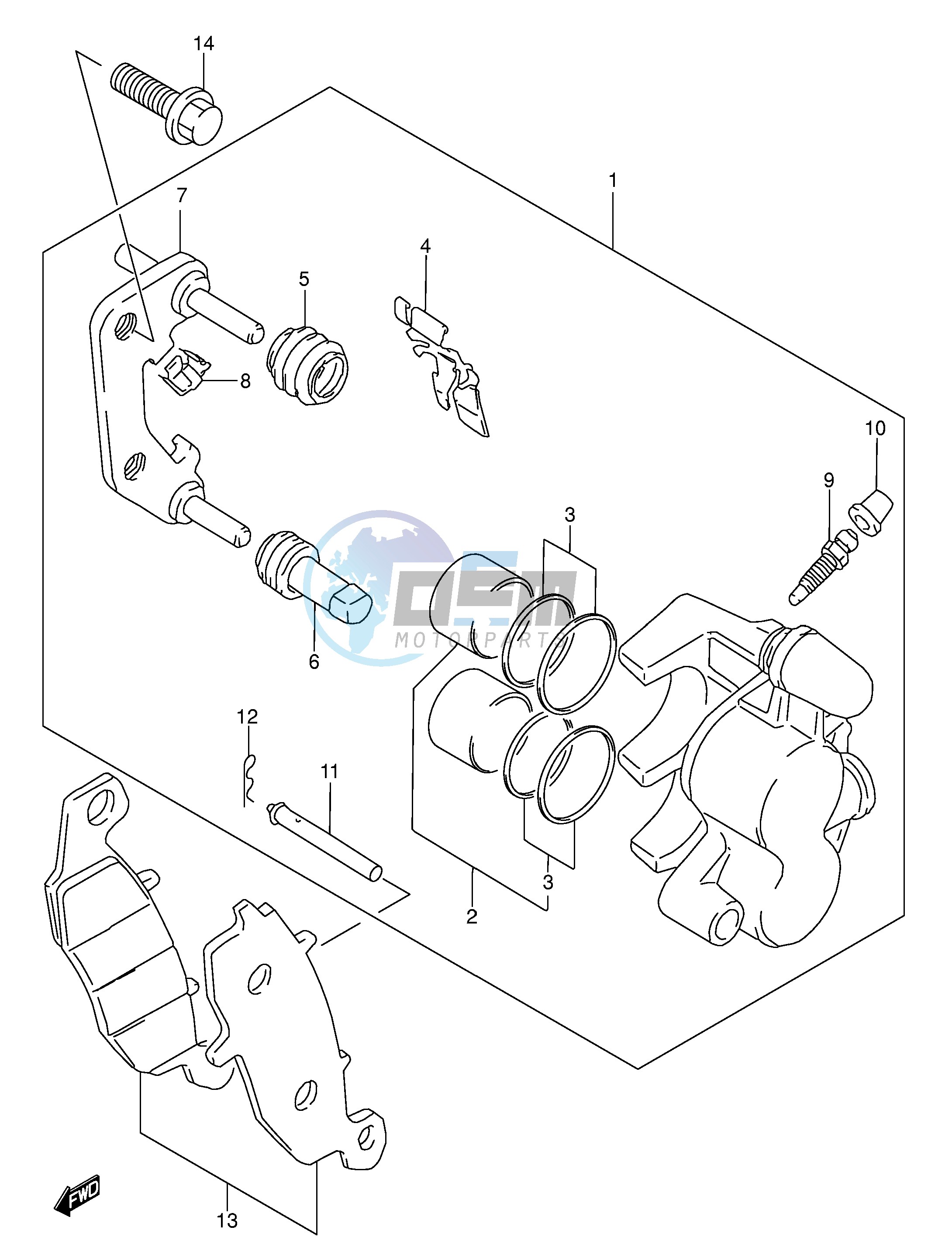 FRONT CALIPER