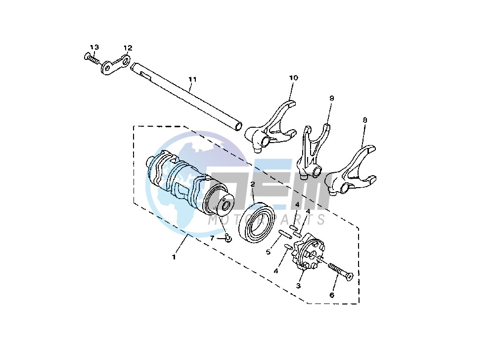 SHIFT CAM-FORK