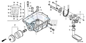 XL1000VAB drawing OIL PUMP