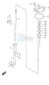 DF 60A drawing Shift Rod High Thrust