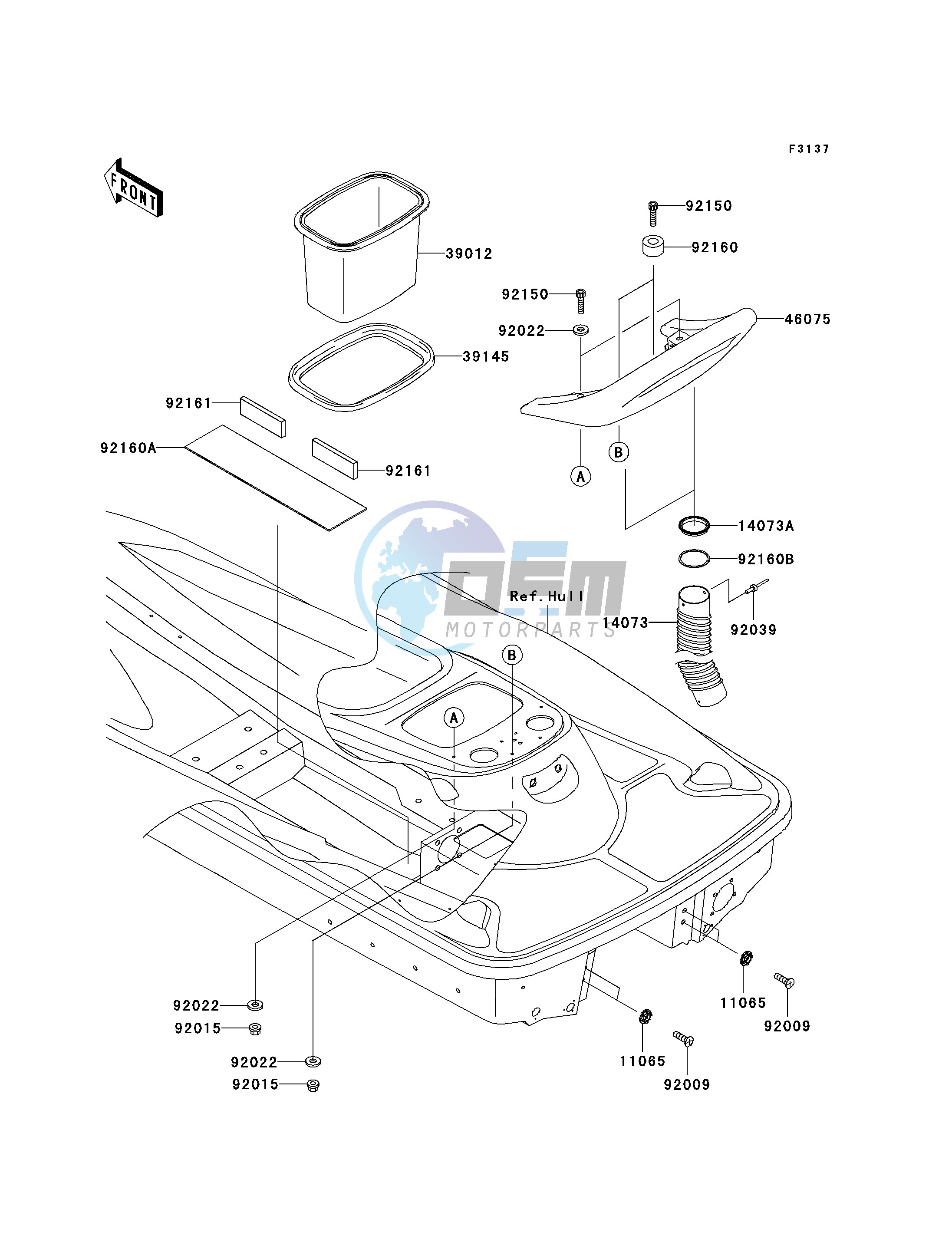 HULL REAR FITTINGS