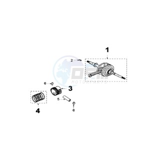 VCLIC EVP drawing CRANKSHAFT AND ZUIGER