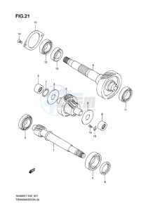 AN400 BURGMAN EU-UK drawing TRANSMISSION (2)