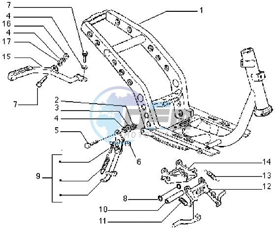 Chassis - Central stand