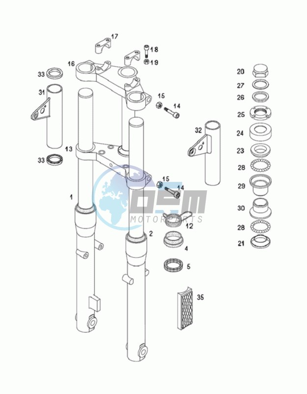 Front forks