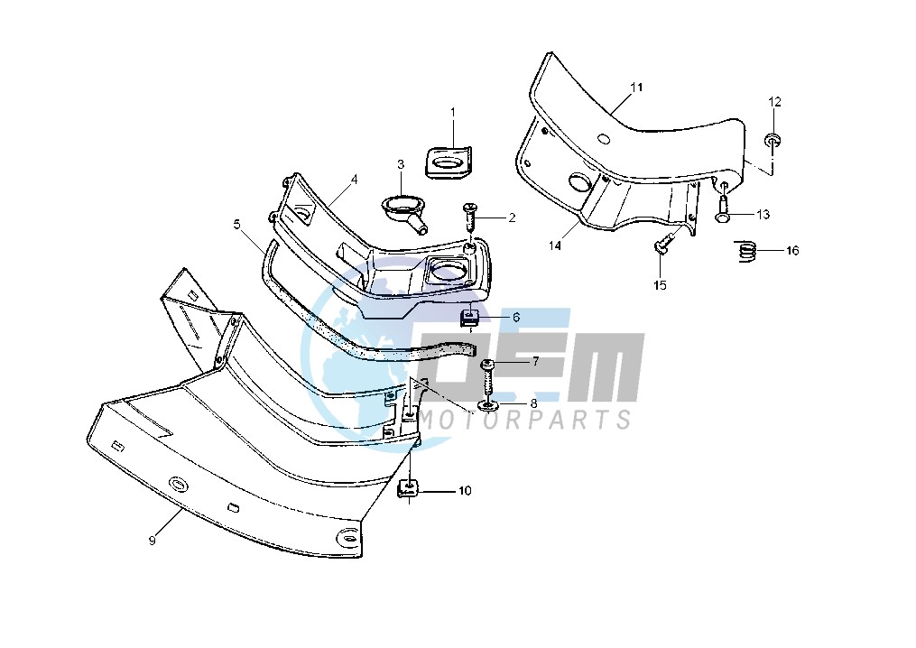 Footboard - Tank doors