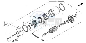 ST1300A drawing STARTING MOTOR