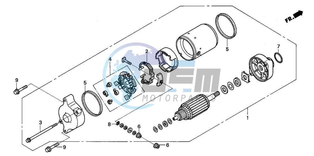 STARTING MOTOR