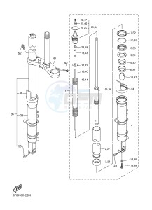 FJR1300A FJR1300A ABS (1CYJ) drawing FRONT FORK