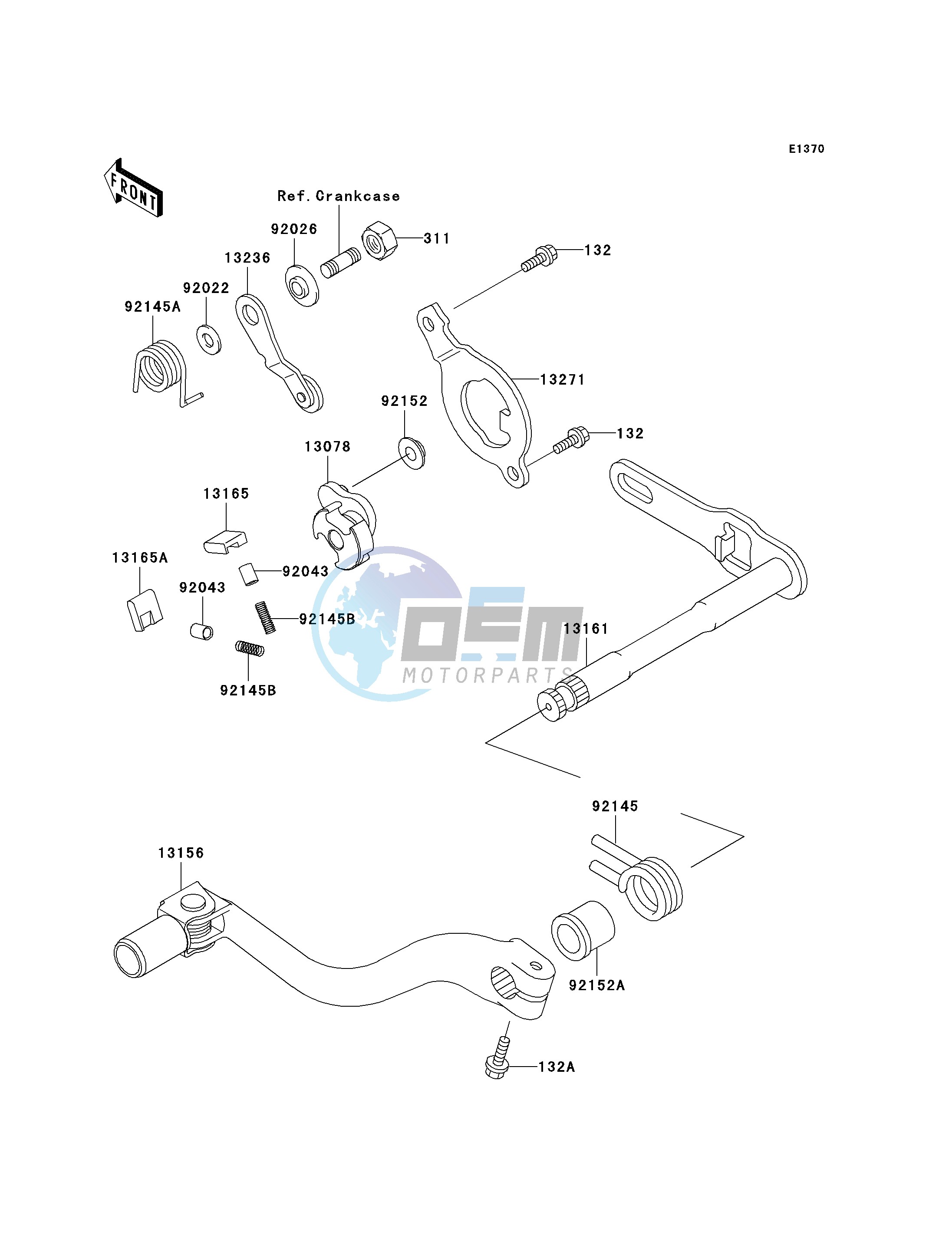 GEAR CHANGE MECHANISM