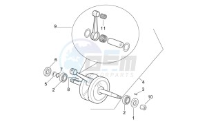 RS 50 drawing Drive shaft