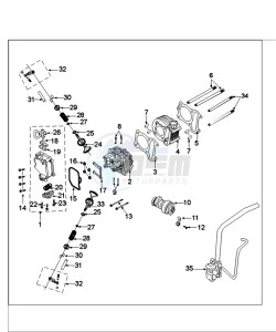 TWEET 125 V PRO drawing CYLINDER