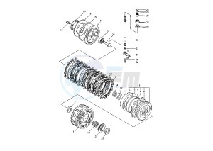 YZF R1 1000 drawing CLUTCH