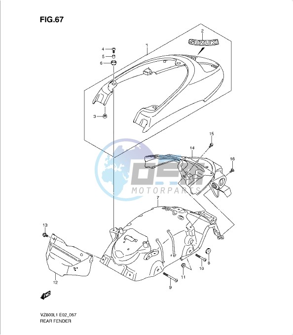 REAR FENDER