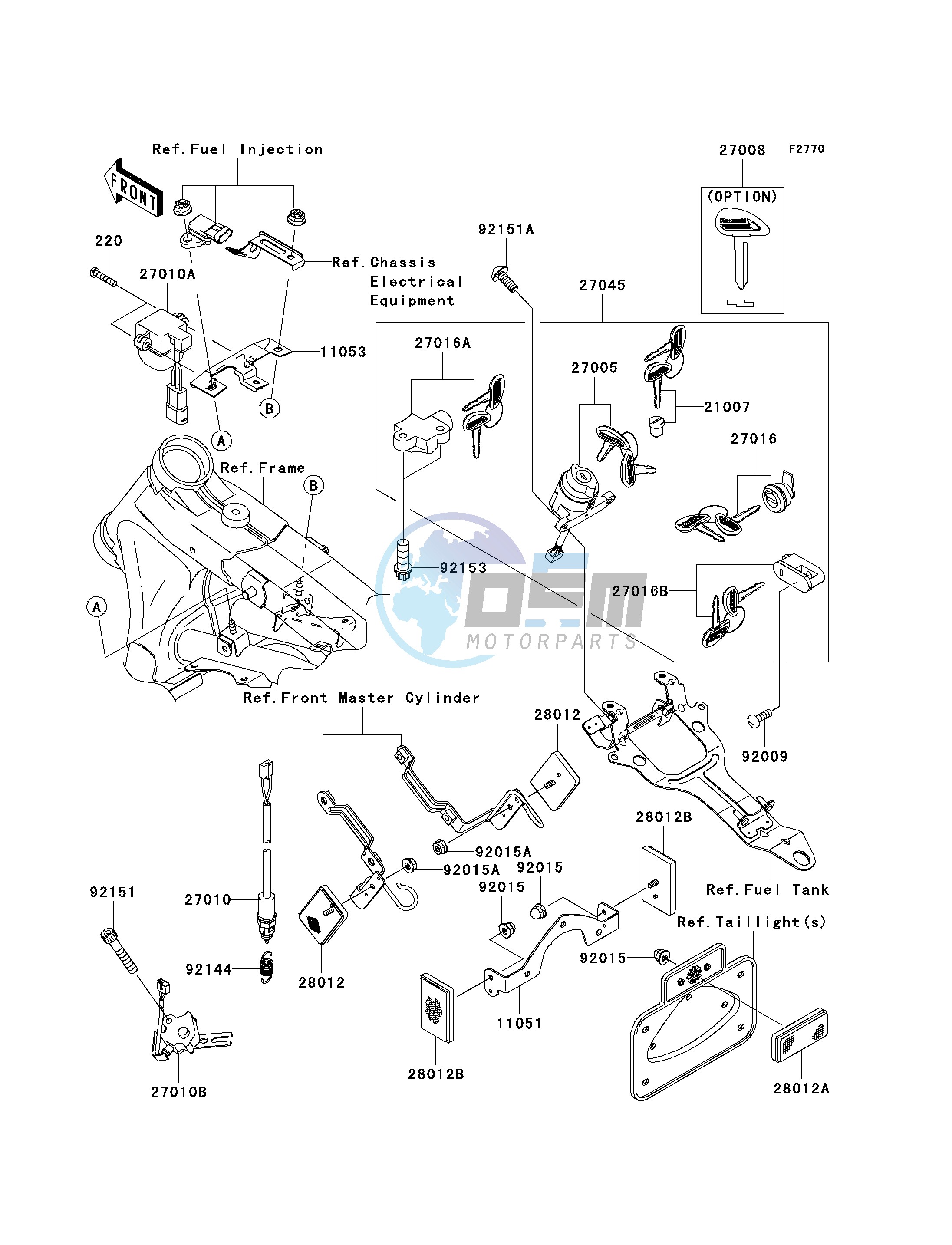 IGNITION SWITCH_LOCKS_REFLECTORS