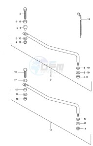 DT 115 drawing Drag Link