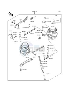 EX 500 A [EX500] (A4-A7) [EX500] drawing CARBURETOR