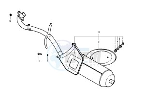 Diesis 50 drawing Muffler