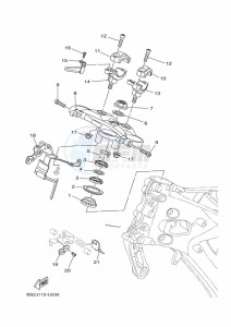 MT-09 MTN850-A (BS2G) drawing STEERING