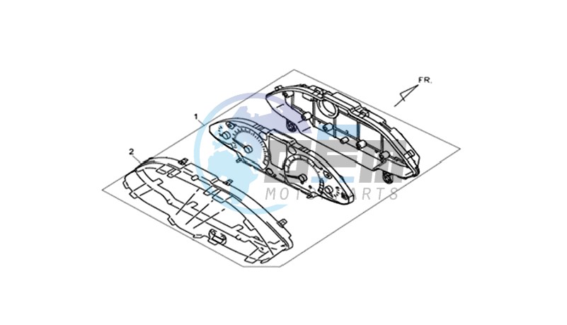 DASHBOARD / METER CABLE  / WIRE HARNESS