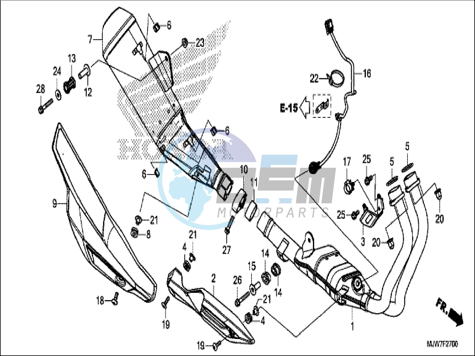 EXHAUST MUFFLER