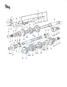 H2 B [MACH IV] (-B) 750 [MACH IV] drawing TRANSMISSION_CHANGE DRUM