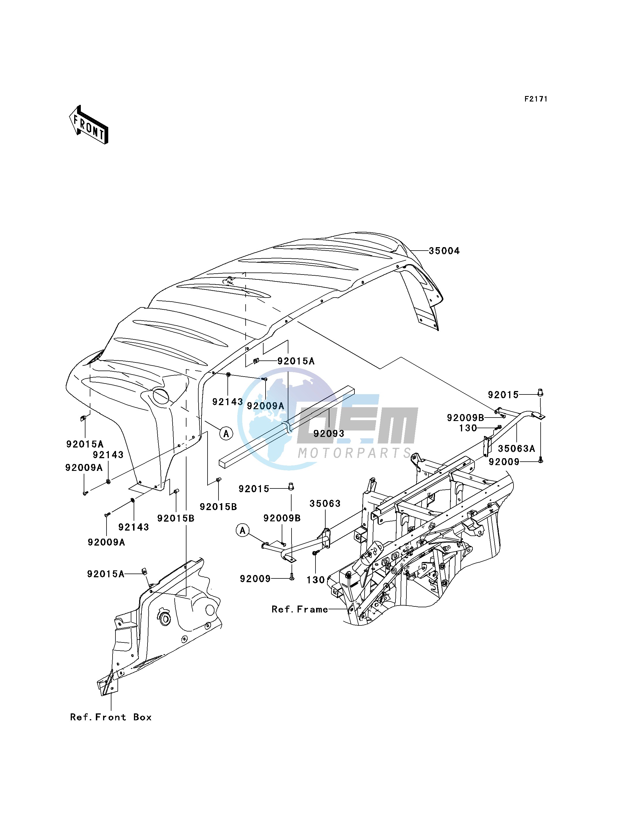 FRONT FENDER-- S- -