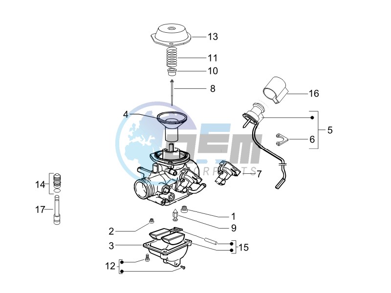 Carburetors components