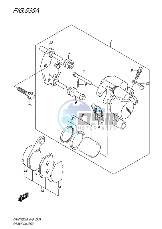 FRONT CALIPER