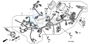 XL700VA9 France - (F / ABS CMF SPC) drawing WIRE HARNESS