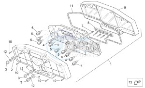 RSV 1000 Tuono drawing Dashboard