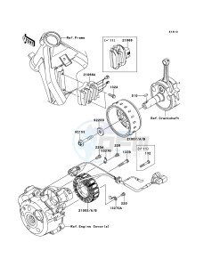 KLX125 KLX125CCF XX (EU ME A(FRICA) drawing Generator