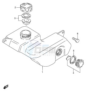 DS80 (E3-E28) drawing OIL TANK