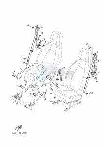 YXZ1000ETS YXZ1000ET (BAS5) drawing SEAT 2