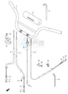 LT-Z50Z drawing HANDLEBAR