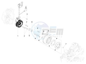 GTV 300 SEI GIORNI IE E4 ABS (APAC) drawing Flywheel magneto