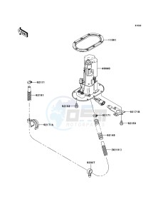 NINJA ZX-12R ZX1200B6F FR GB XX (EU ME A(FRICA) drawing Fuel Pump