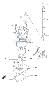 DF 300AP drawing Water Pump