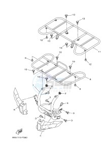 YFM450FWBD KODIAK 450 EPS (BB5A) drawing GUARD