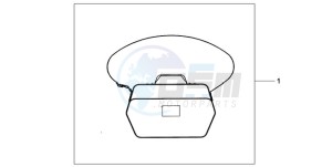 SH300AR9 F / ABS CMF SPC drawing INNERBAG TOPBOX