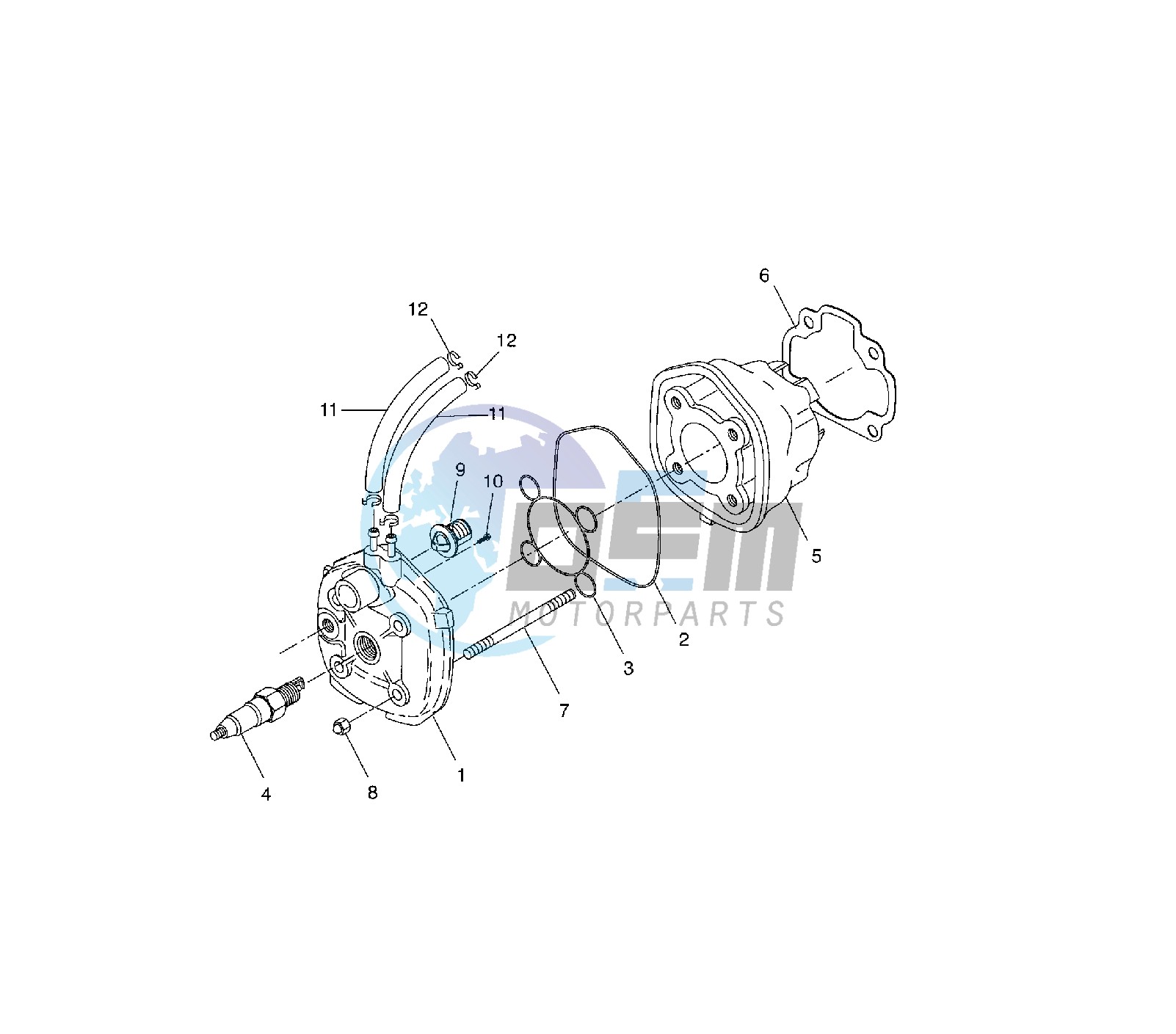 CYLINDER AND HEAD