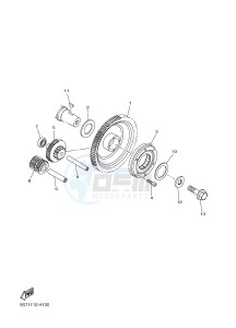 XVS950CUD-A XV950 ABS XV950 R-SPEC (BS54) drawing STARTER