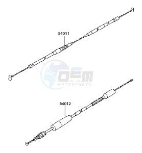 KX 80 J [BIG WHEEL] (J2) [BIG WHEEL] drawing CABLES