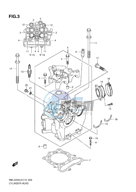 CYLINDER HEAD (L0-L1)