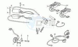 Nevada 350 drawing Ignition unit II